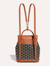 Alpin Mini Backpack In Goyardine Canvas And Chevroches Calfskin - GOYARD - BALAAN 4