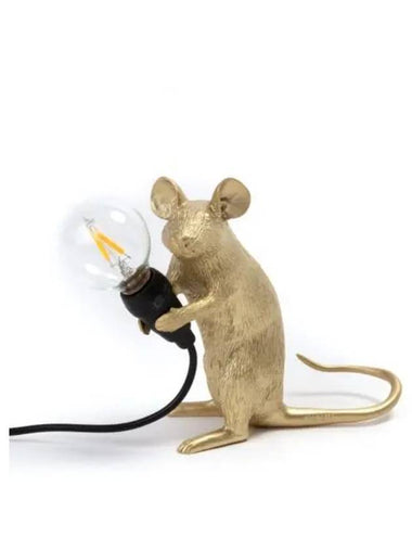 LI Gold Mouse Lamp Seating 5 x 15 12 USB - SELETTI - BALAAN 1