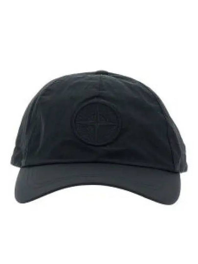 Nylon Logo Ball Cap Black - STONE ISLAND - BALAAN 2