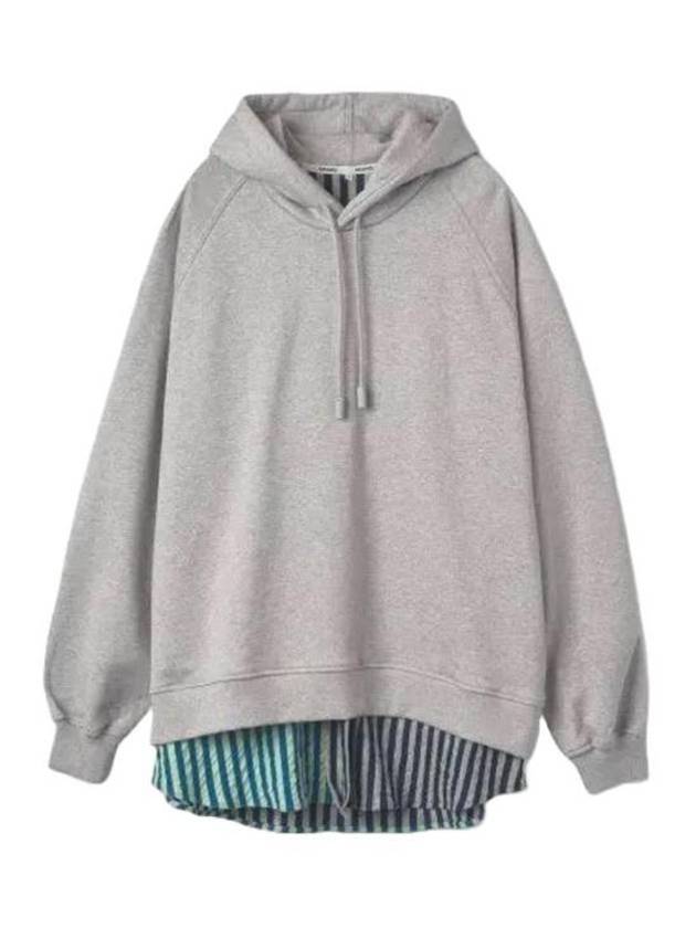 Drawstring Hoodie Grey Melange - SUNNEI - BALAAN 2