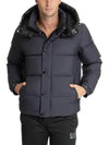 PEPPINO black hooded down jacket - DUVETICA - BALAAN 4