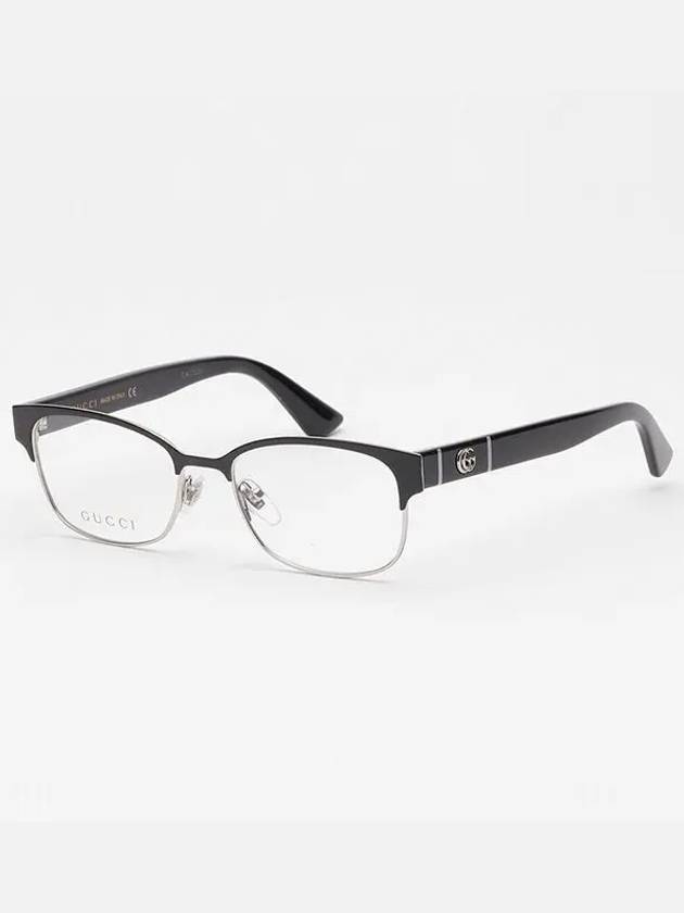 Eyewear Rectangle Metal Eyeglasses Black - GUCCI - BALAAN 7