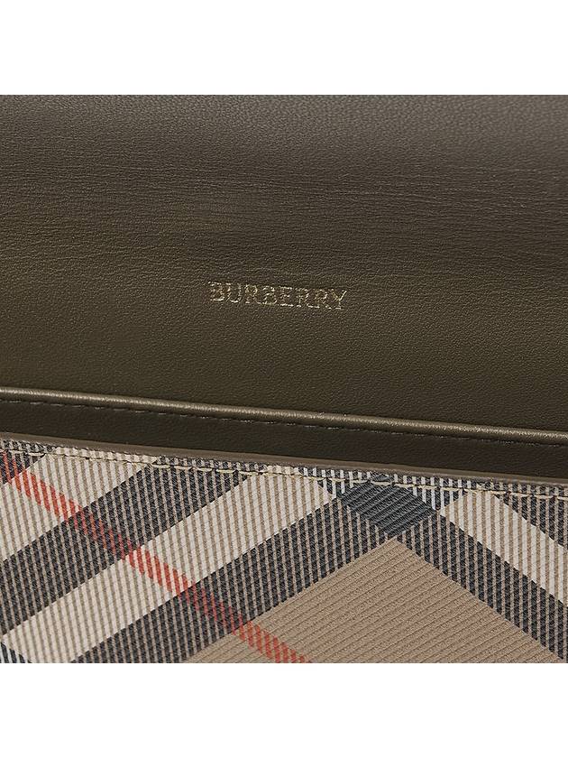 Check Chain Strap Cross Bag Sand - BURBERRY - BALAAN 11