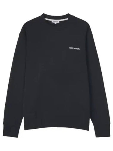 Arne logo sweatshirt dark navy - NORSE PROJECTS - BALAAN 1