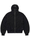 GRZ TYPE ST ZIP UP HOODIE BLACK - LIBERE - BALAAN 1