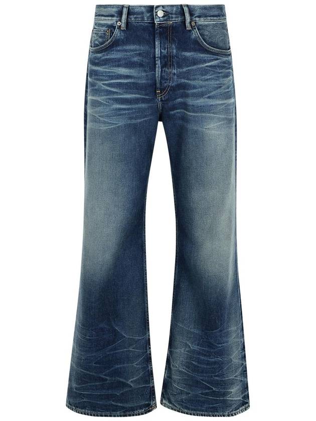 Broadway Loose Fit Denim Jeans Blue - ACNE STUDIOS - BALAAN 2