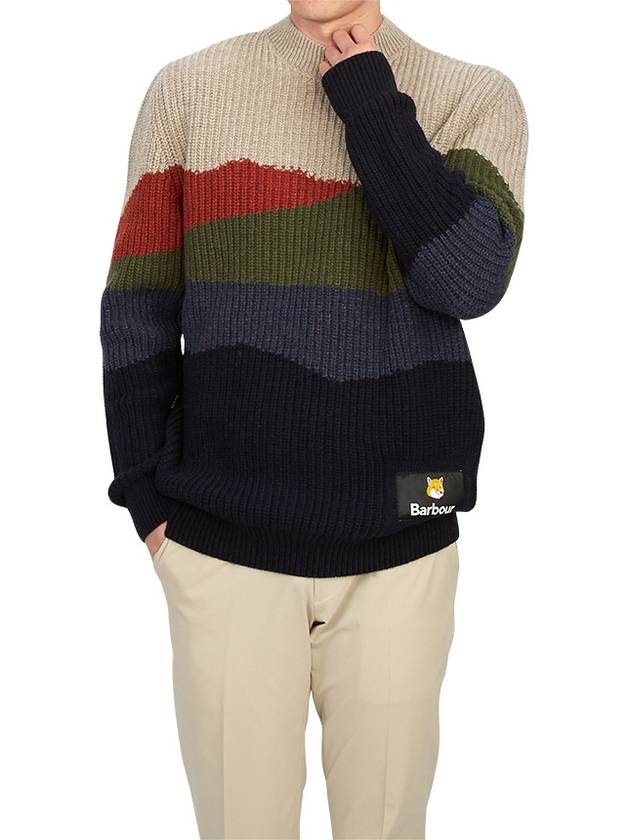 Landscape Crew Neck Knit Top - BARBOUR - BALAAN 6