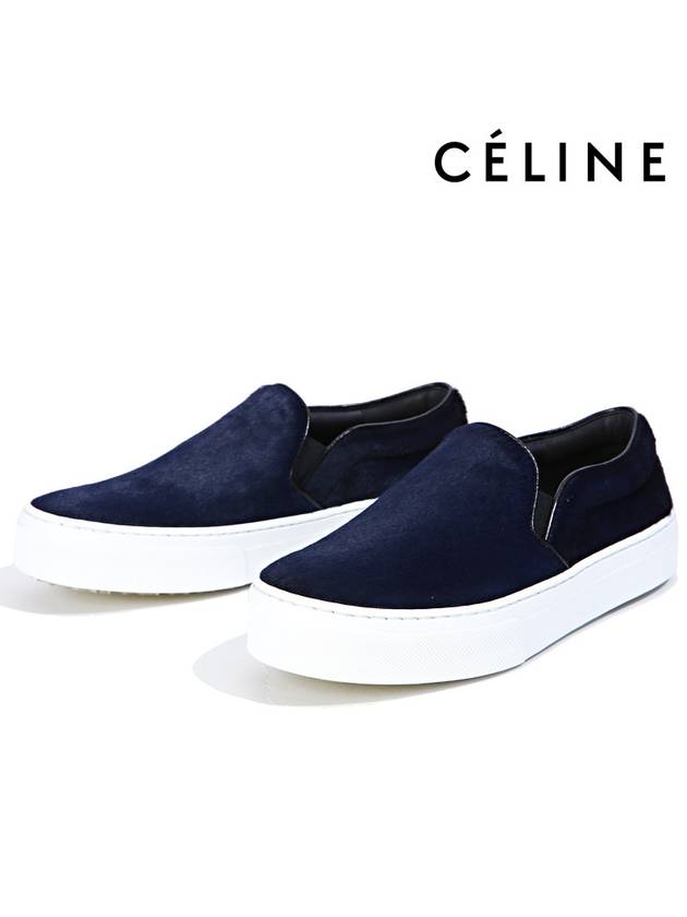 Skate Ponny Slip On Navy - CELINE - BALAAN 2