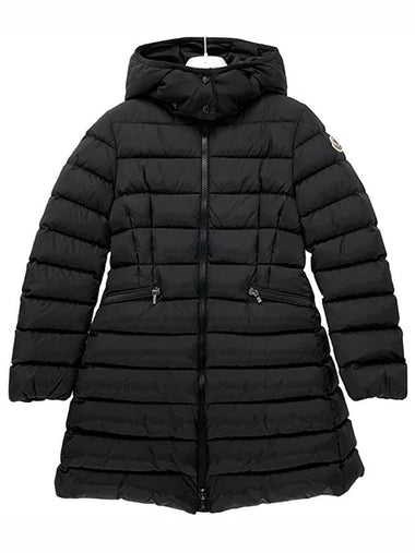 Kids Logo Patch CHARPAL Down Long Padded Jacket 8Y 10Y Black 1C50210 54155 999 - MONCLER - BALAAN 1