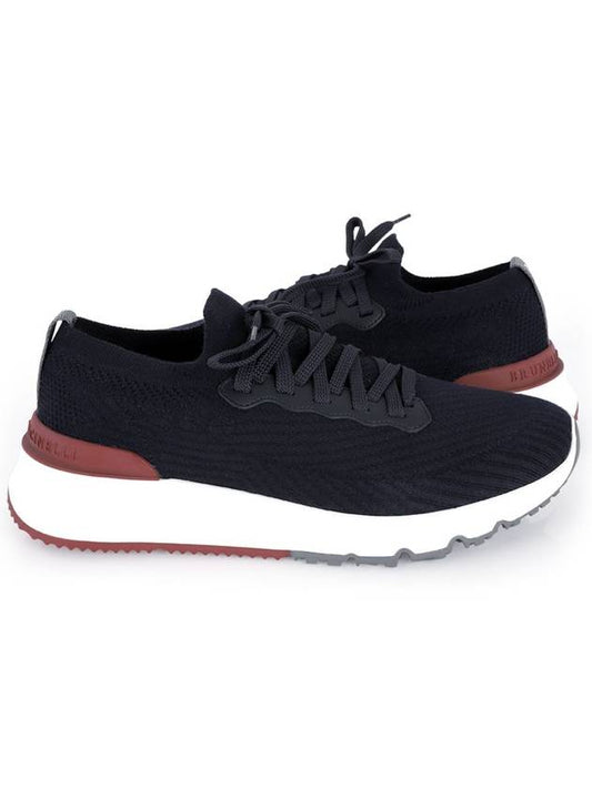 Knit Running Sneakers Navy - BRUNELLO CUCINELLI - BALAAN 2