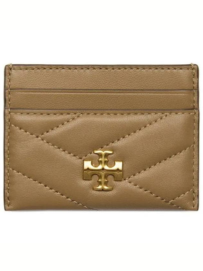 Kira Chevron Logo Card Wallet Sand Piper - TORY BURCH - BALAAN 2