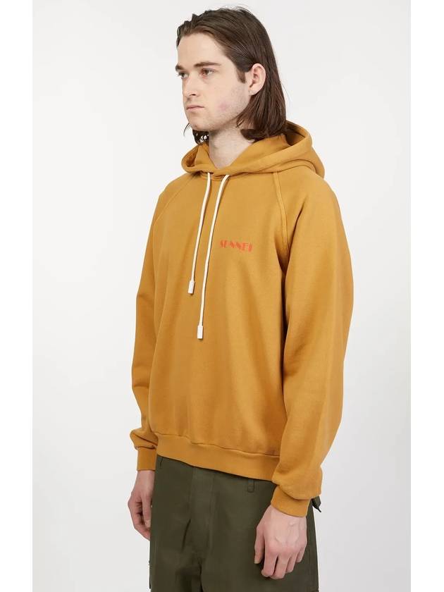 Hood Unisex Mini Logo Hoodie Caramel SNF1XF01AP - SUNNEI - BALAAN 2