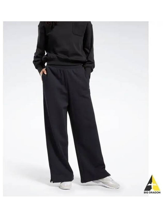 CL WDE FT WIDE LEG PANTS BLACK HH7377 - REEBOK - BALAAN 1