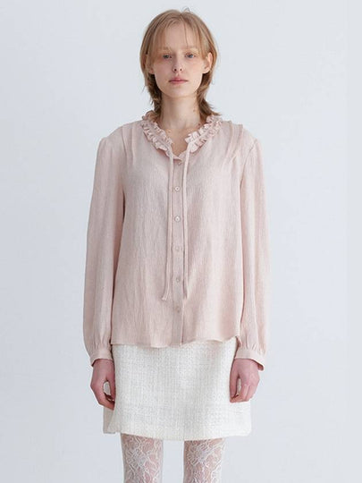 Riley Linen 100% Blouse Rose - LUGNER - BALAAN 2