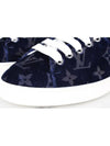 Monogram Velvet Sneakers Navy 35 220 - LOUIS VUITTON - BALAAN 7