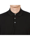 Men's Cotton Polo Shirt Black - DRUMOHR - BALAAN 7