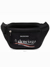 Balenciaga Belt Bag With Printed Logo Men s Black - BALENCIAGA - BALAAN 3