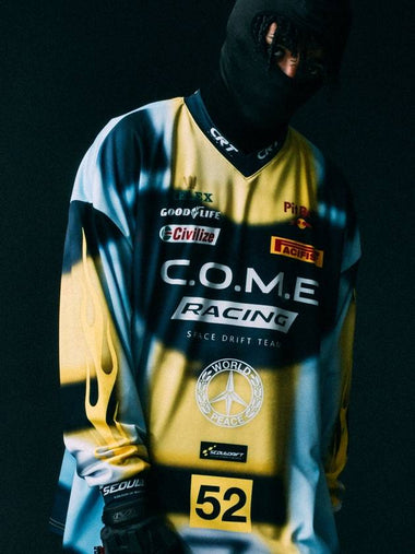 Moto Jersey Yellow - C.O.M.E - BALAAN 1