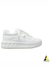 One-Stud XL Nappa Leather Low-Top Sneakers White - VALENTINO - BALAAN 2