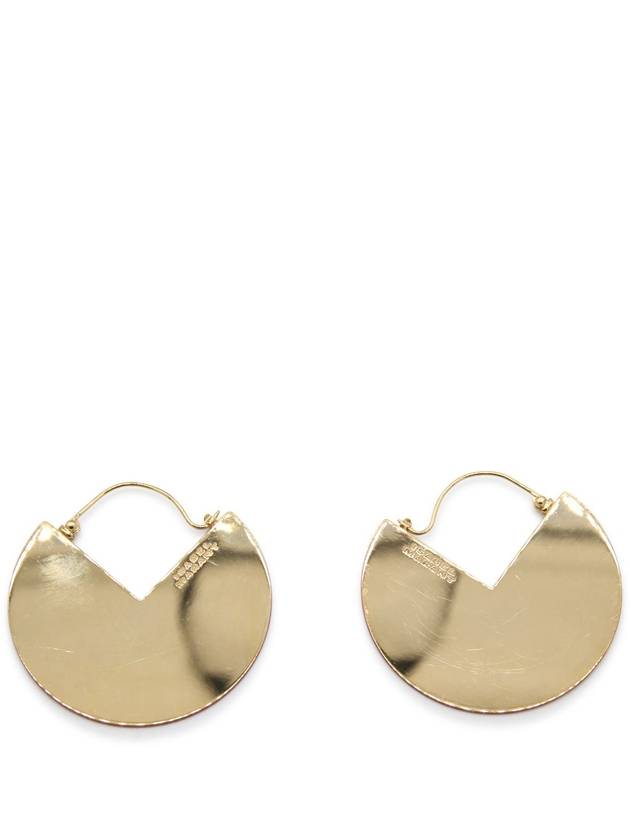 Black Brass 90deg Earrings BL0066FAA3B21B01BK B0560955815 - ISABEL MARANT - BALAAN 3