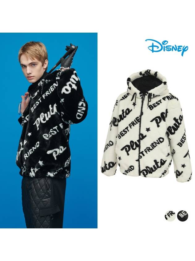 Men s Lettering Fur Jumper DN4MJP033 - DISNEY GOLF - BALAAN 1