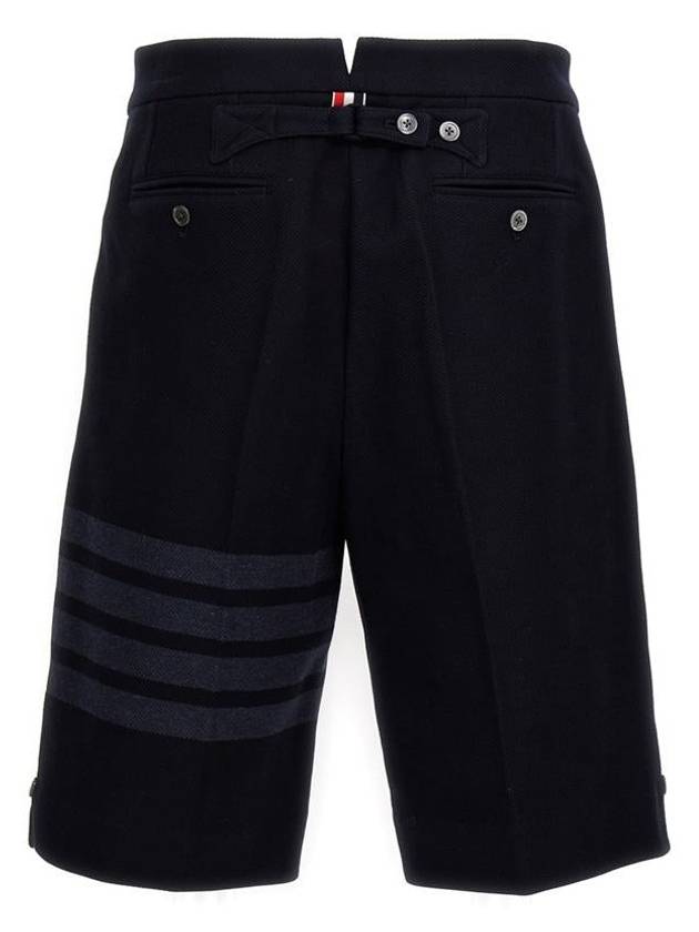 4 Bar Stripe Shorts Navy - THOM BROWNE - BALAAN 3