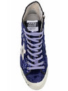 Francy High Top Sneakers Blue - GOLDEN GOOSE - BALAAN 5