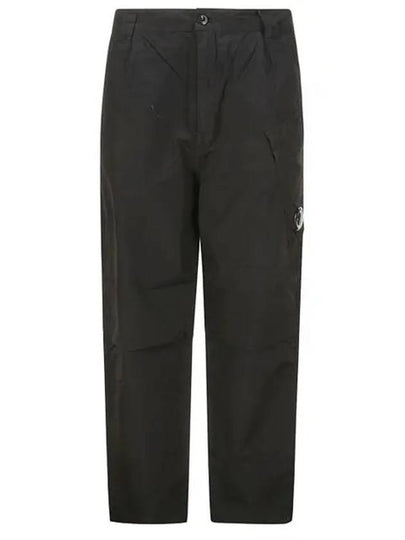 Flat Nylon Regular Utility Straight Pants Black - CP COMPANY - BALAAN 2