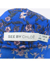 Smith Market Blue Blouse Women s Clothing - CHLOE - BALAAN 4