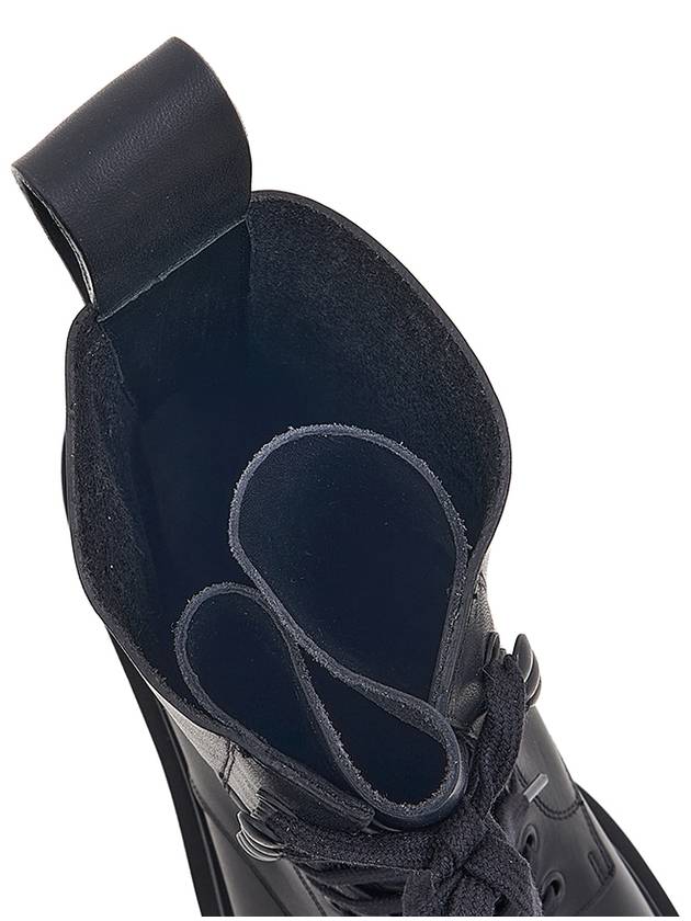 Men's Lug Lace Up Walker Boots Black - BOTTEGA VENETA - BALAAN.