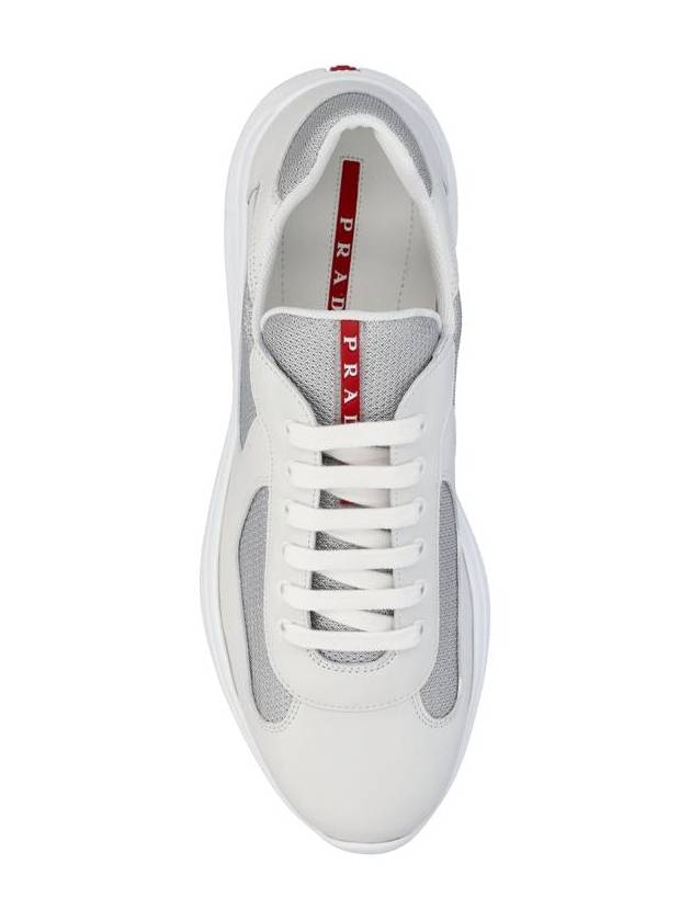 Men's America's Cup Low Top Sneakers White - PRADA - BALAAN 5