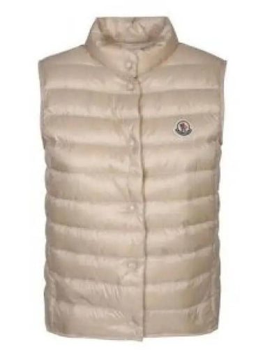 24 1A10200 53048 200 Liane logo patch padded vest 1213274 - MONCLER - BALAAN 1