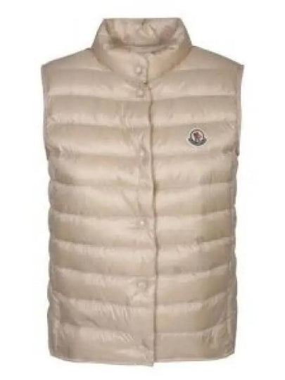 Liane Logo Patch Down Vest Ivory - MONCLER - BALAAN 2