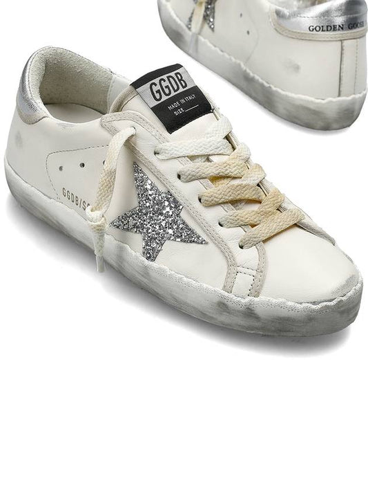 Superstar Silver Tab Low-Top Sneakers White - GOLDEN GOOSE - BALAAN 2