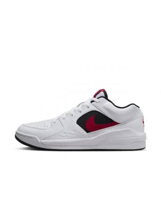 Men's Stadium 90 Low Top Sneakers White Red - NIKE - BALAAN 1