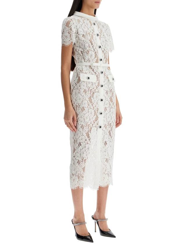 lace dress with belt - SELF PORTRAIT - BALAAN 2