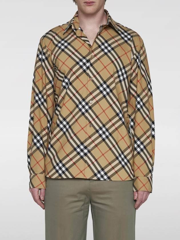 Vintage Check Long Sleeve Shirt Beige - BURBERRY - BALAAN 2