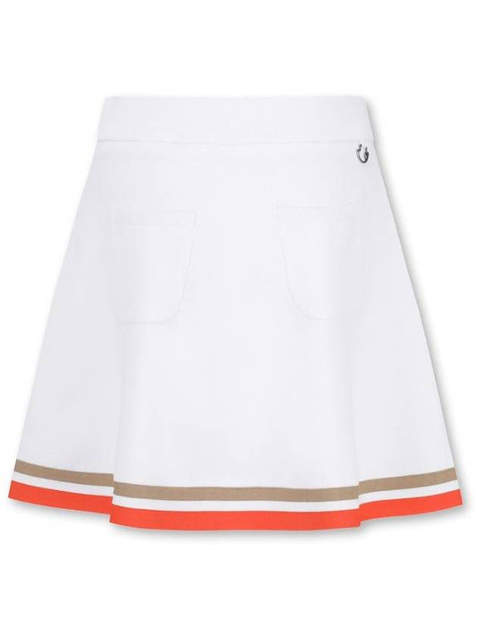 Women ATHLETIC Tipping A-line Knit Skort - WAAC - BALAAN 2