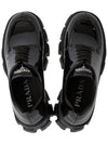 Monolith Brushed Leather Derby Black - PRADA - BALAAN 3