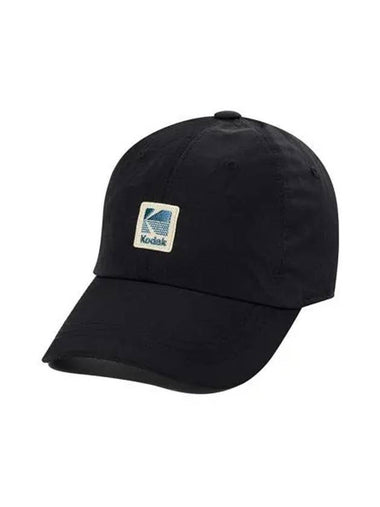 KODAK Blue Logo Relax Fit Ball Cap BLACK - KODO - BALAAN 1