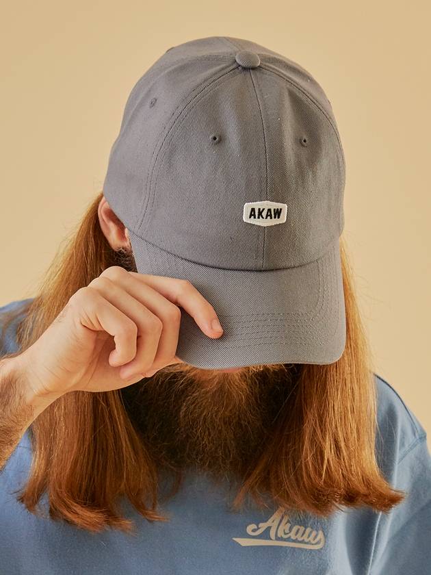 Overfit Classic Ball Cap Gray - AKAW - BALAAN 1