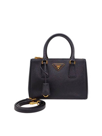 1BA896 Saffiano Lux Mini Tote Bag Strap - PRADA - BALAAN 1