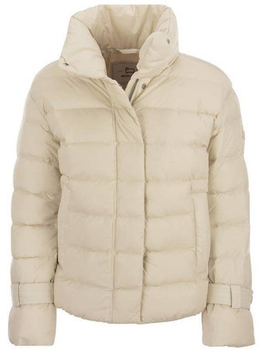 Ellis Zipper Padding Milky Cream - WOOLRICH - BALAAN 1