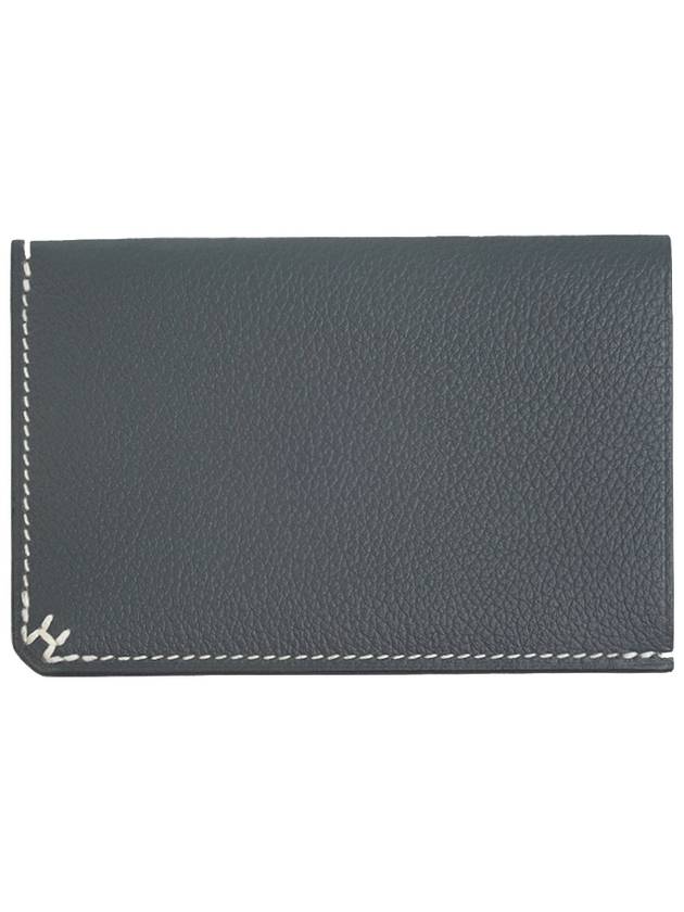 H Sellier Card Wallet Card Wallet Gris - HERMES - BALAAN 4