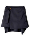 Meghan Kilt Unbalance Skirt Black - VIVIENNE WESTWOOD - BALAAN 2