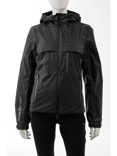 Vouvry Hooded Jacket Black - MONCLER - BALAAN 2