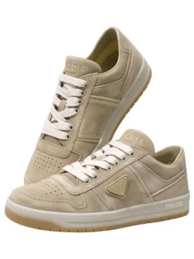 Downtown Suede Sneakers - PRADA - BALAAN 1