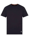 Logo Patch Short Sleeve T-Shirt Navy - PAUL SMITH - BALAAN 2