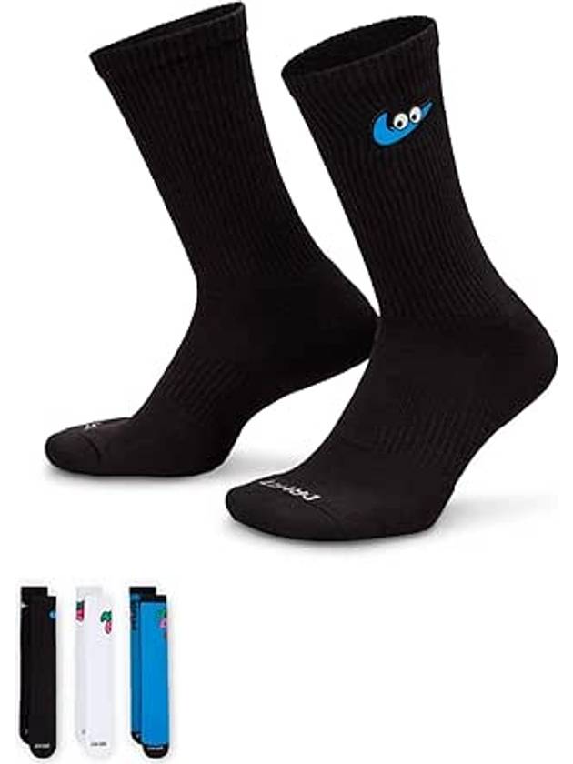 Everyday Plus Cushion Crew Socks 3 Pairs - NIKE - BALAAN 2