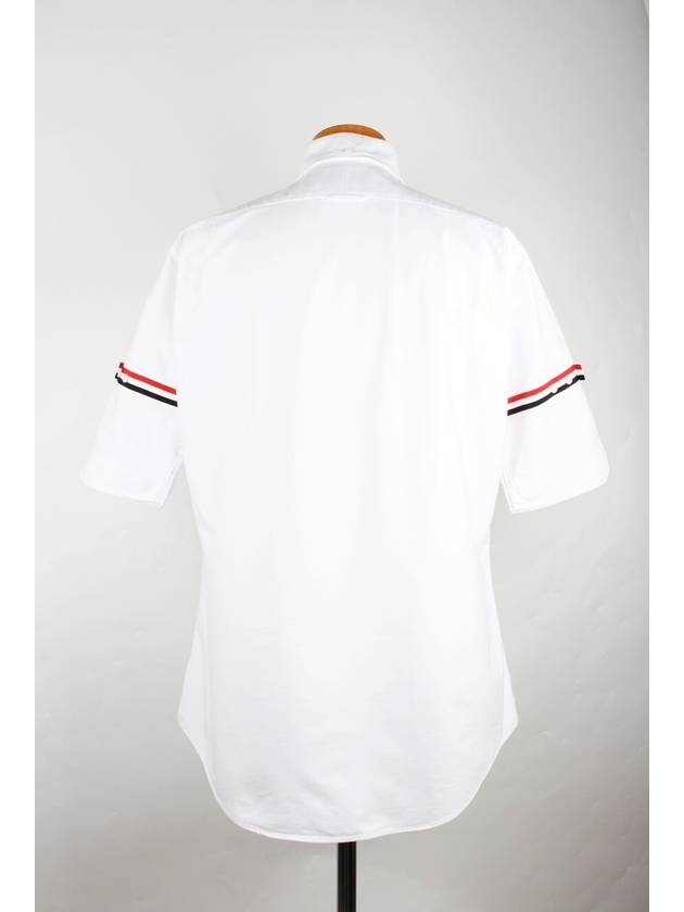 Armband Three Stripes Short Sleeve Shirt 3 - THOM BROWNE - BALAAN 2